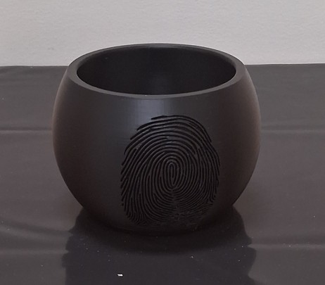 Fingerprint design flower pot - Image 2