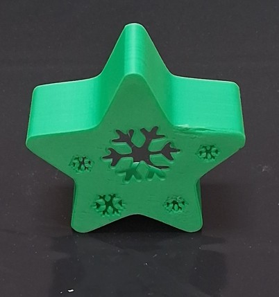 Christmas Star Shape Decoration - Image 3