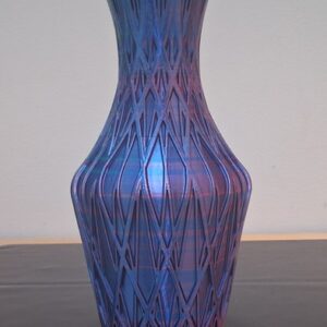 Weft vase spherical pattern design