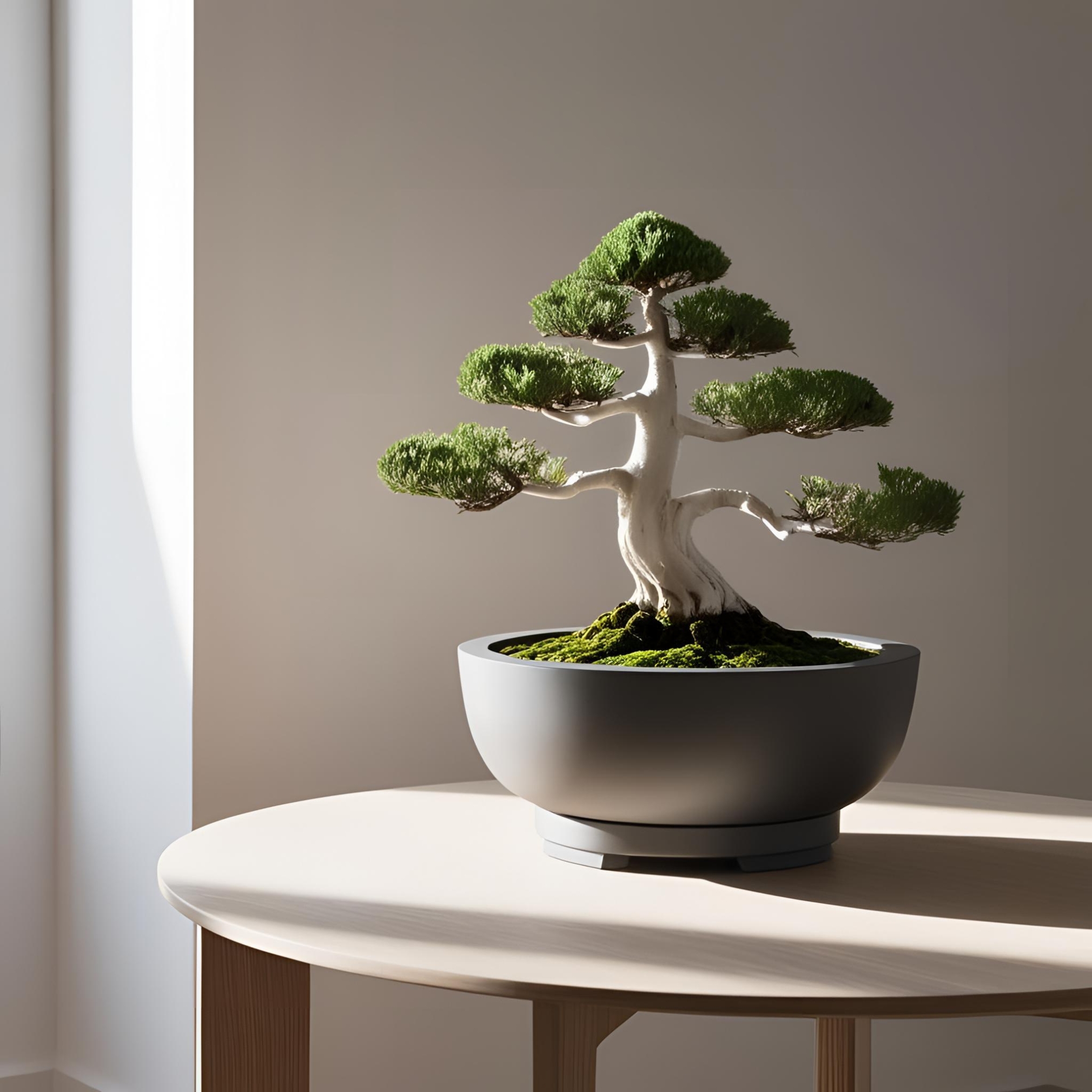 Smooth Finish Bonsai Pot