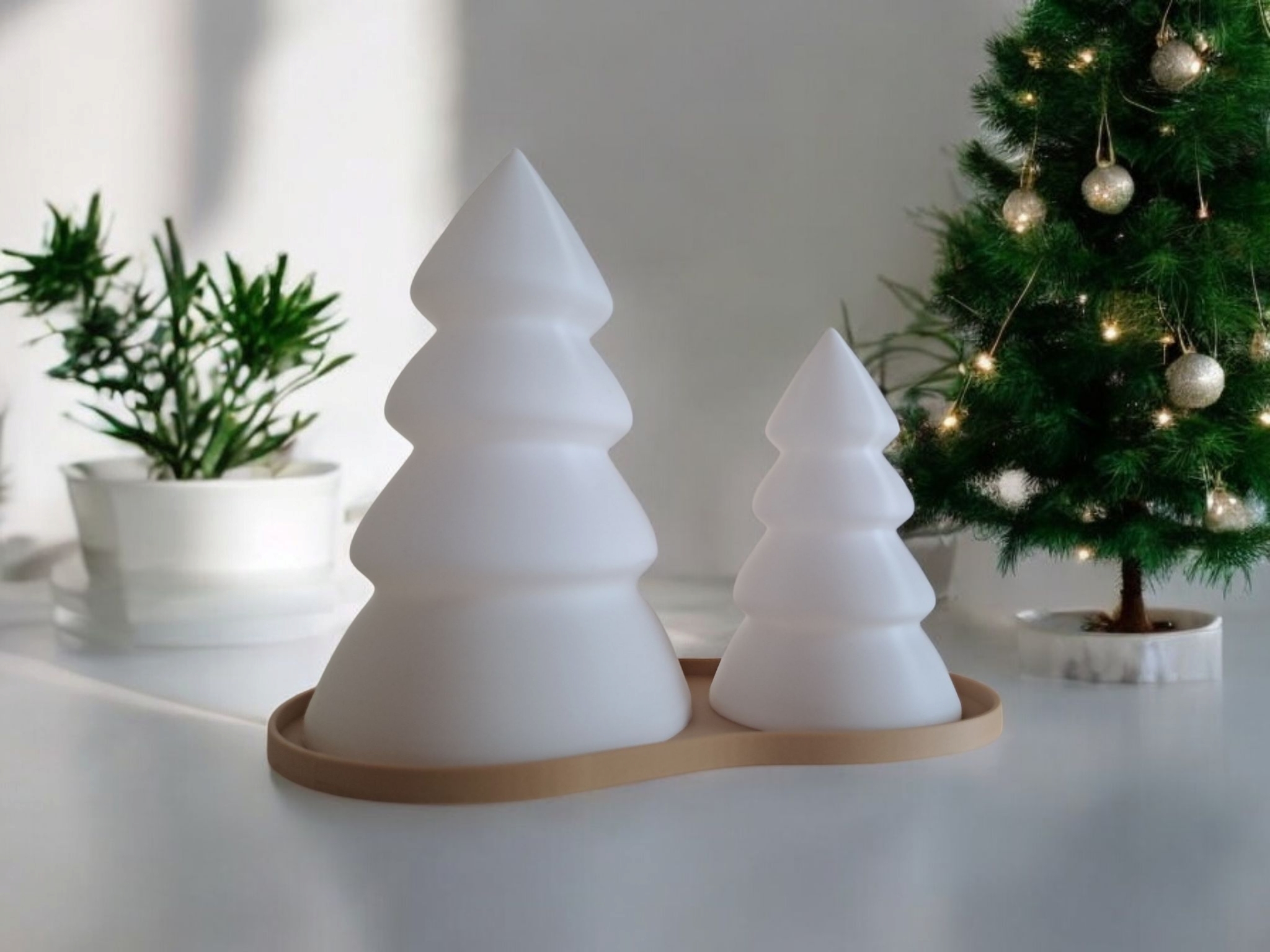 Christmas Cone Lighting
