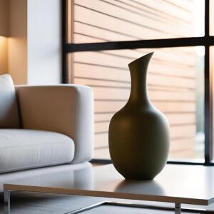 Angle cut design vase